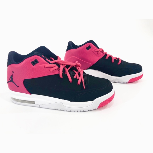 Nike Air Jordan Flight Origin 3 GG Black Pink Shoe - Picture 6 of 7